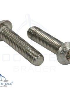 Pan head screw ISO7380-1 M6 x 20 SST A2